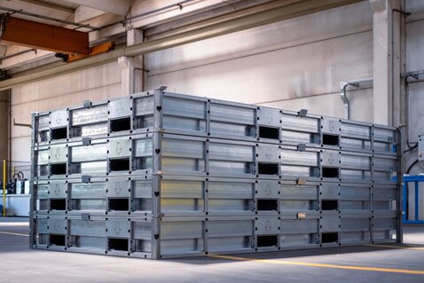 Galvanised cases