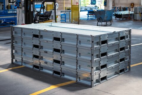 Galvanised cases