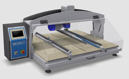MACHINES FOR FLEXURAL BREAKING LOAD AND MODULUS OF RUPTURE TESTS MOR/7 series
