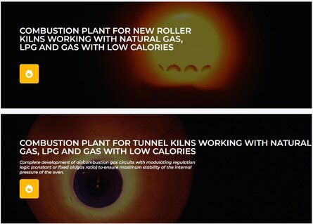 COMBUSTION PLANTS FOR DRYERS,ROLLER KILNS