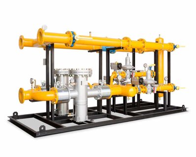 Sistemi di riduzione, regolazione e misura gas combustibili